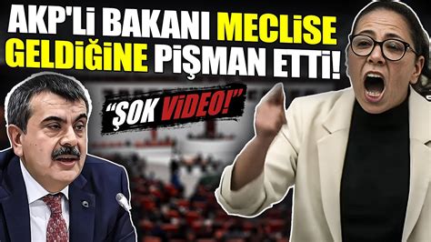 Sera Kadıgil AKP li Bakanı Meclise Geldiğine Pişman Etti Sosyal Medya