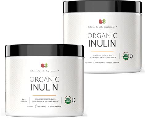 Amazon Pure Organic Inulin Powder Fiber Supplement Jerusalem