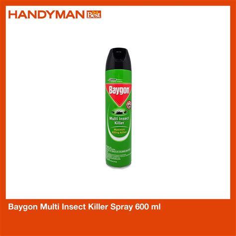 Baygon Multi Insect Killer Spray 600 Ml Shopee Philippines