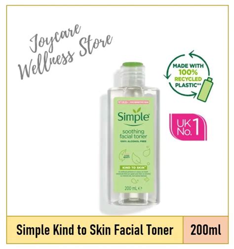 Simple Kind To Skin Soothing Facial Toner Ml Lazada