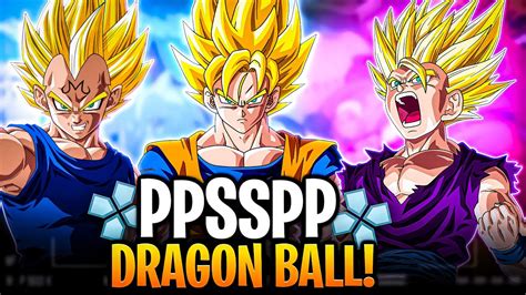 TOP 10 MELHORES JOGOS Do DRAGON BALL Para PPSSPP PSP YouTube