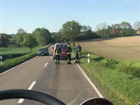 Einsatz 10 2018 Ölspur FF Brachwitz Feuerwehr Brachwitz