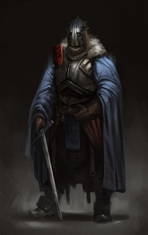 Blue Knight Lucas Leger On Artstation At