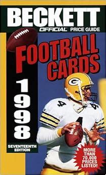 Official Price Guide To Football Cards 1998 17th Edition James