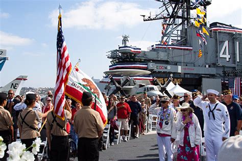 Pearl Harbor Remembrance Day Happening At Uss Midway