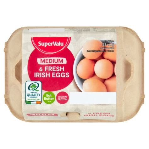 Supervalu Medium Eggs 6 Piece Storefront En