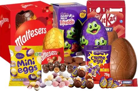 Easter Gift Hamper Easter Egg Bundle Creme Egg Maltesers Egg