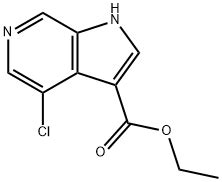 H Pyrrolo C Pyridine Carboxylic Acid Chloro Ethyl Ester