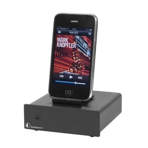 Iphone® Docking Station Box S Fi Pro Ject Audio Systems Ipod®