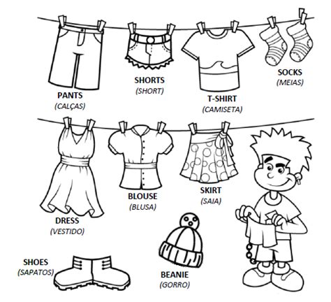 Clothes 3ºano Quizizz