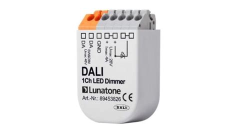 Lunatone Light Management Led Dimmer Dali Ch Led Dimmer A Cv