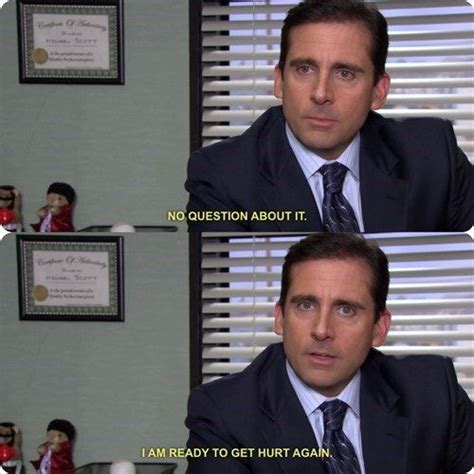 The Office Hurt Again Blank Template Imgflip