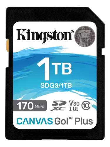 Tarjeta Memoria Sd Kingston Canvas Go Plus Tb Mb S Cuotas Sin