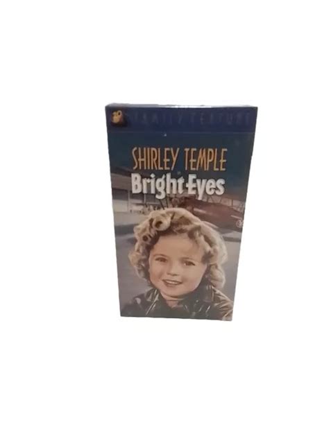 BRIGHT EYES 2001 Vhs Fullscreen Shirley Temple Colorized 5 46