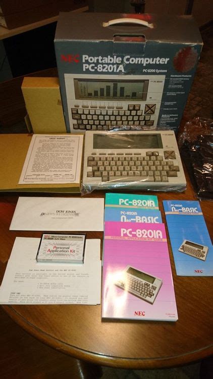 Vintage Computer Nec Pc 8201a Neu Und In Ovp Von 1983 Set Kaufen