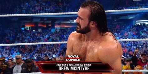 WWE Drew McIntyre Wins Men S Royal Rumble Heads To WrestleMania