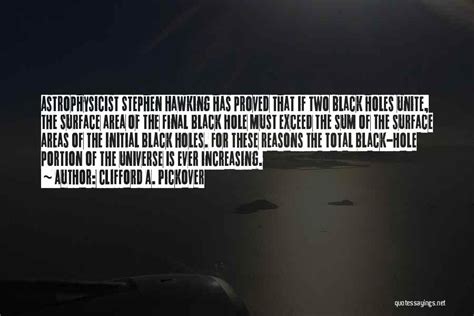 Top 22 Stephen Hawking Black Hole Quotes & Sayings