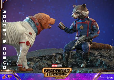 Hot Toys MMS Guardians Of The Galaxy Vol Rocket And Cosmo Hot Toys Complete Checklist
