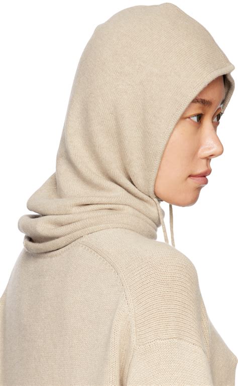 Lisa Yang Beige Jackie Balaclava Lisa Yang