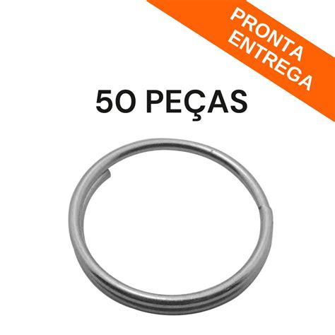 Kit 50 Peças Argolas Elo De Metal 12mm Acs664 Diversos Achei Componentes Eletrônicos Loja