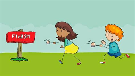 kandlekids blog egg  spoon race family fun game