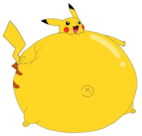 Inflated Pikachu by mario-felix17 on DeviantArt