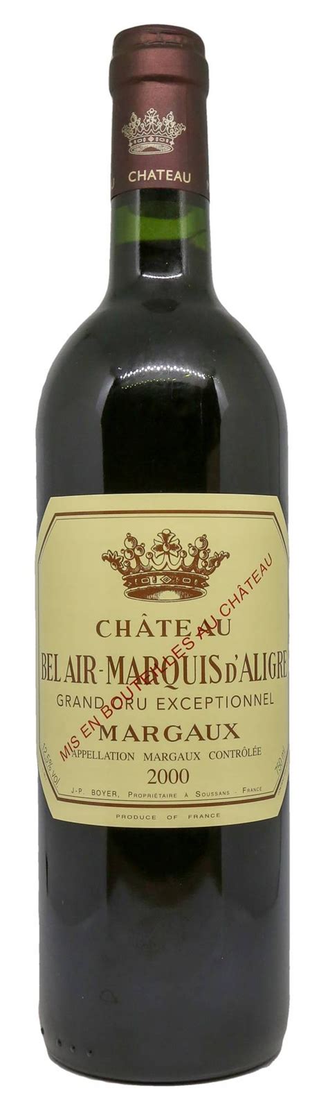 Margaux Ch Teau Bel Air Marquis D Aligre Clos Des Mill Simes