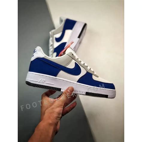 Nike Air Force 1 Low Timeless White Game Royal Neutral Grey FootLockera