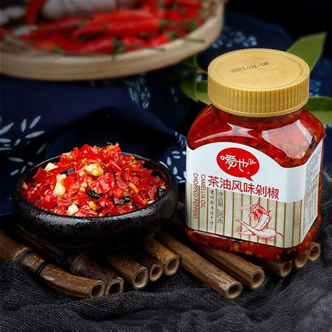 Hunan Chili Sauce Special Tribute Vegetable Crispy Pepper Tea Oil