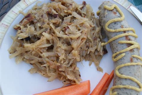 Sauerkraut With Bacon Potato And Caraway Recipe