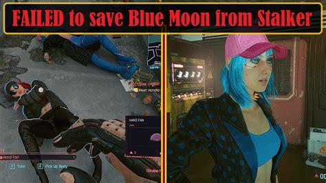 Cyberpunk 2077 Dont Help Blue Moon And Attack Red Menace Youtube