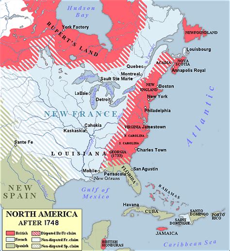 British conquest 1758–1760 | French and Indian War (1754–1763 ...