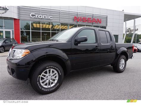 Super Black Nissan Frontier Sv Crew Cab Photo