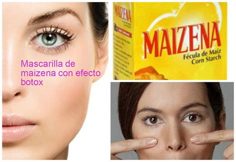 Mascarilla De Maizena Con Efecto Botox Receta Casera