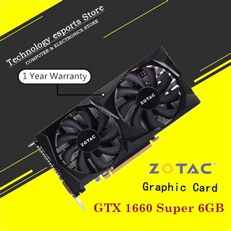 Nvidia Geforce Gtx 1660 Super Graphics Card Gtx 1660 Super 6gb Gaming Video Aliexpress