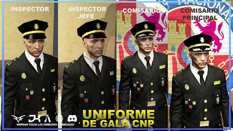 UNIFORMES DE GALA DEL CUERPO NACIONAL DE POLICÍA C N P UNIFORMES