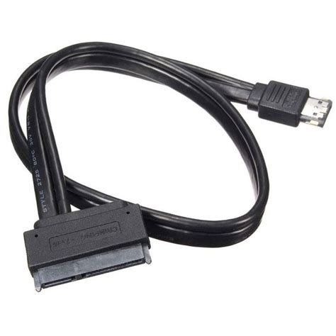 از تبدیل Esata Usb به پورت Sata با طول 50 سانتی متر برای اتصال هارد لپ تاپی 2 5 اینچی و یا هارد