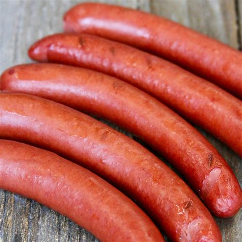 Natural Cased All Beef Hot Dogs 20 Pack By Bovine And Swine Goldbelly