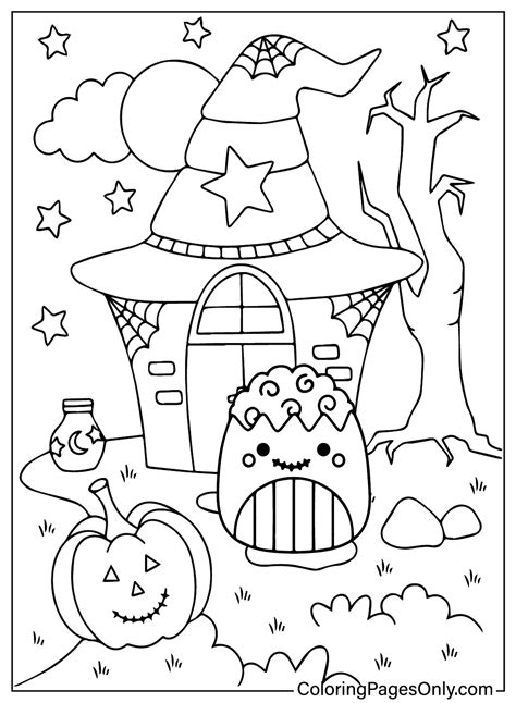 28 Squishmallow Halloween Coloring Pages - ColoringPagesOnly.com