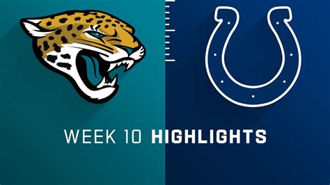 Jacksonville Jaguars Vs Indianapolis Colts Highlights Week 10