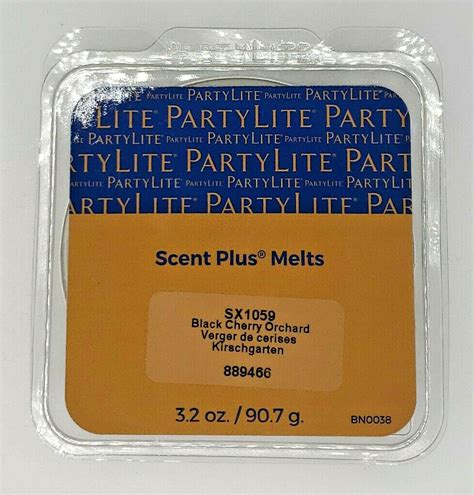 Partylite Scent Plus Melts 9pc Retired Black Cherry Orchard P7esx1059