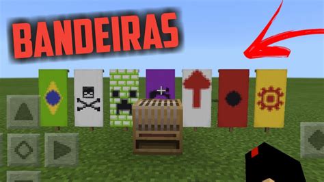 Como Fazer Bandeiras Personalizadas No Minecraft PE YouTube