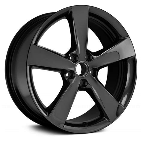 Replace Dodge Dart 2015 18x7 5 5 Spoke All Painted Gloss Black Alloy