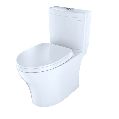 Toto Aquia Iv Two Piece Elongated Dual Flush 128 And 08 Gpf Skirted