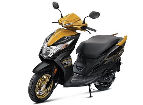 Honda Dio Deluxe Model Price Specs Top Speed Mileage In India