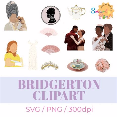 Bridgerton Svg Lady Whistledown Svg Etsy