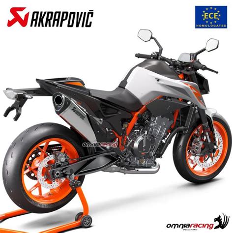 Akrapovic Exhaust Approved Titanium Slip On Ktm 790 Duke 2018 2020