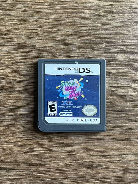 Space Bust A Move Nintendo Ds Cart Only Ebay