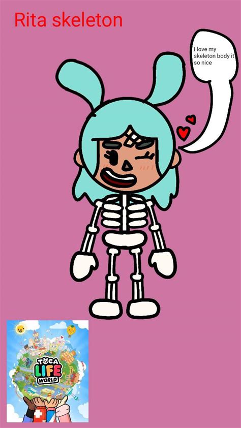 Yup I made like ( toca life world ) Halloween special of ( Rita skeleton ) ( Rita ) | Toca Life ...