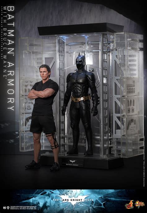 Hot Toys Batman Armory With Bruce Wayne Figure Sixth Scale Limited Collectible MMS702 Comic